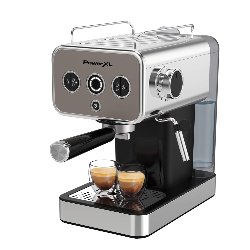 Power XL cafetera maquina espresso semiautomatica sencillo o doble - EM0112-0SPLA