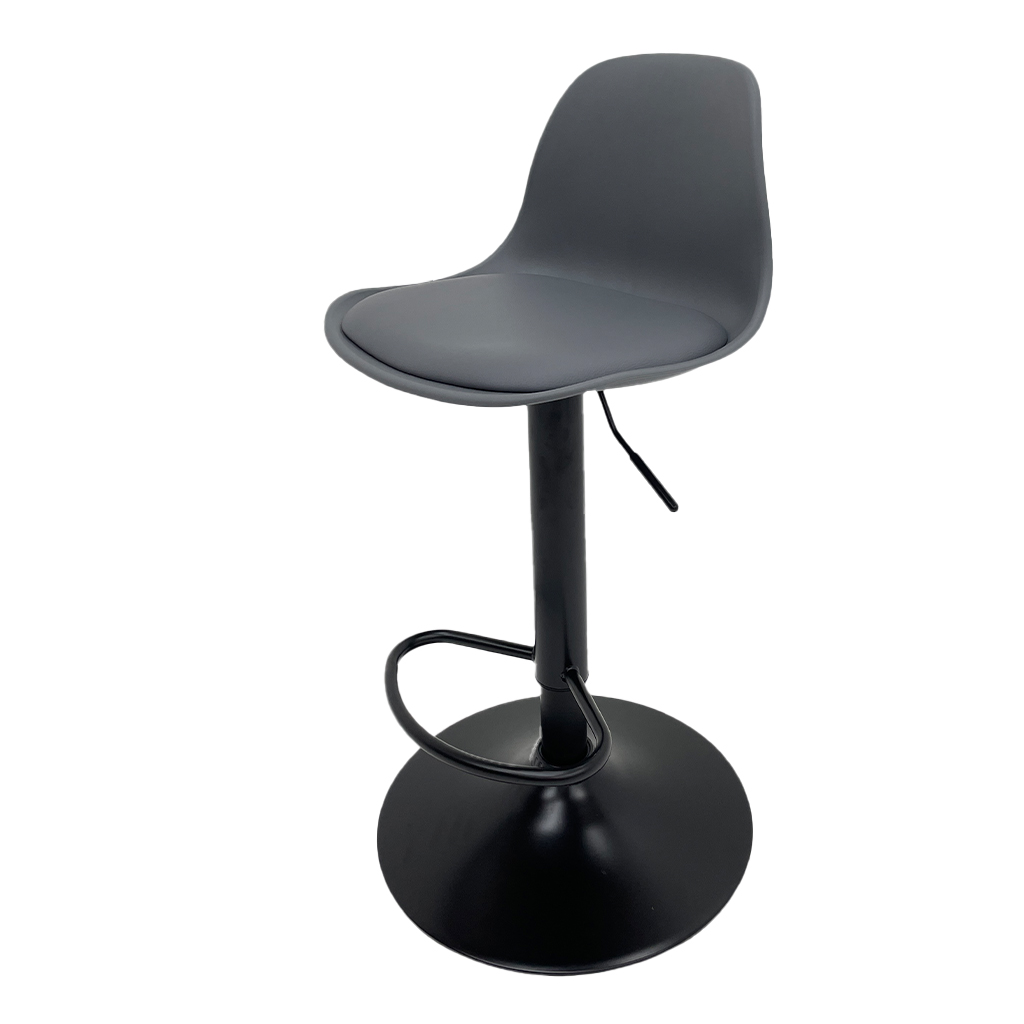 SILLA BAR GRIS