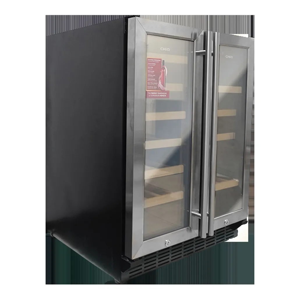 [DTF-CH00027] CHIQ vinera 40 botellas 4,2 PC y 2 zonas enfriamiento independientes CQRW40Y1AMD1B7V