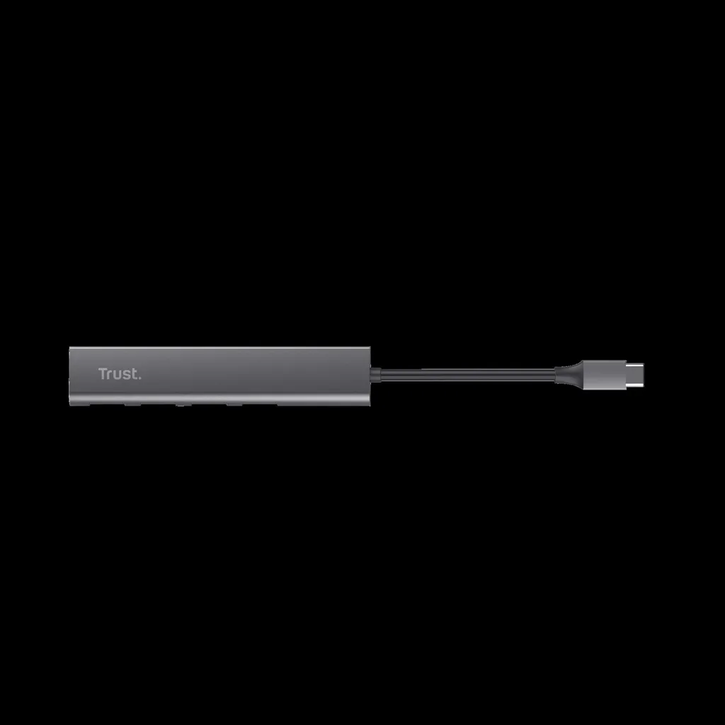 [DTF-TR00043] Trust adaptador USB-C 4 puertos USB-A 5 gbps puerto USB-C - 24948