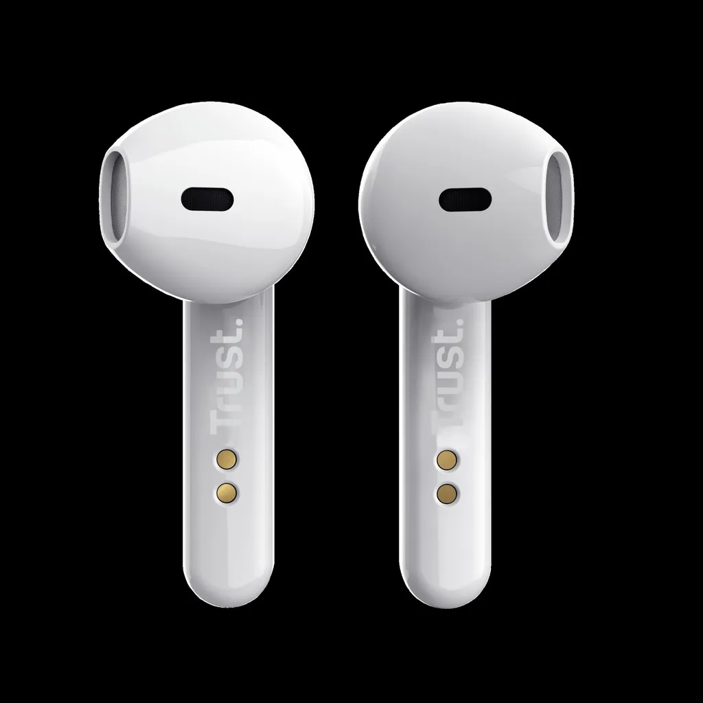 [DTF-TR00047] Trust audifonos bluetooth wireless color blanco c/controles tactiles - 23783