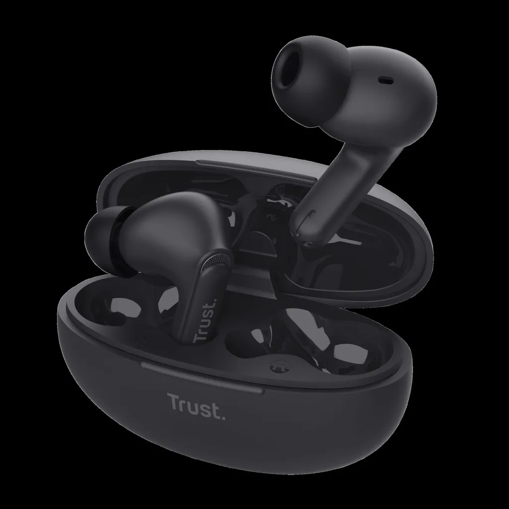 [DTF-TR00050] Trust audifonos bluetooth color negro microf  c/cancelacion de ruido - 25296