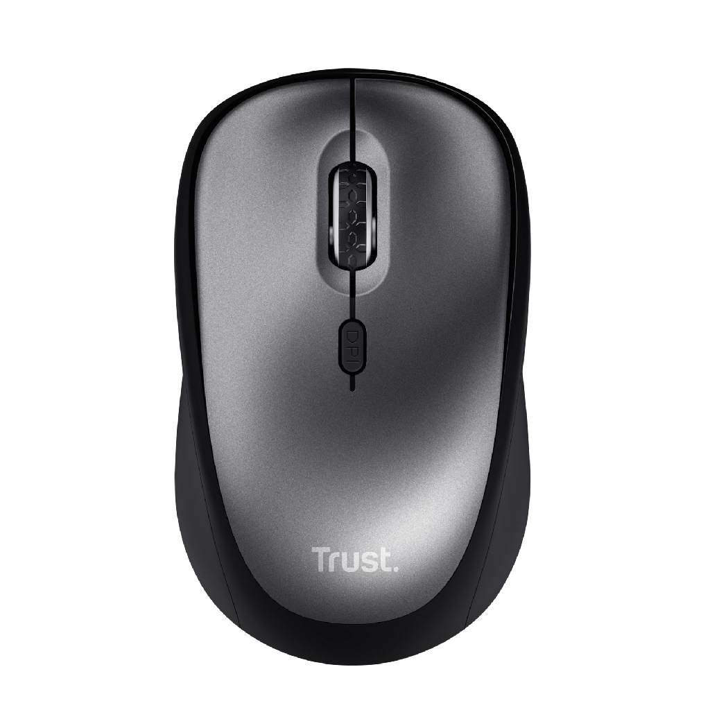 Trust mouse inalambrico eco color negro - 24549