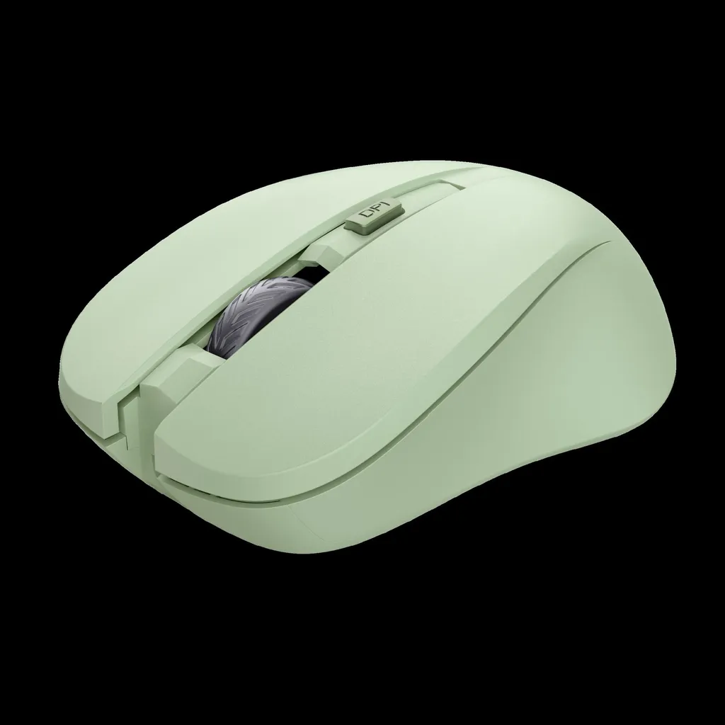 [DTF-TR00081] Trust mouse inalambrico eco  color verde claro silencioso - 25042