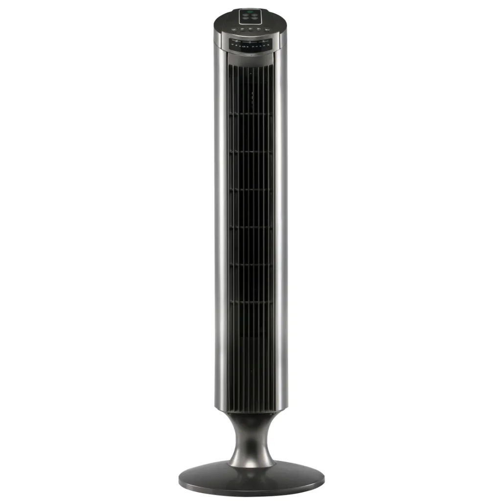 CHIQ ventilador de torre 33" temporizador negro con control remoto - CQVJ33E1O1B