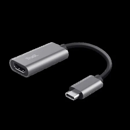 [DTF-TR00039] Trust adaptador USB-C a HDMI  Ultra HD 4K multicanal - 23774