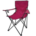 SILLA PLEGABLE MORADA