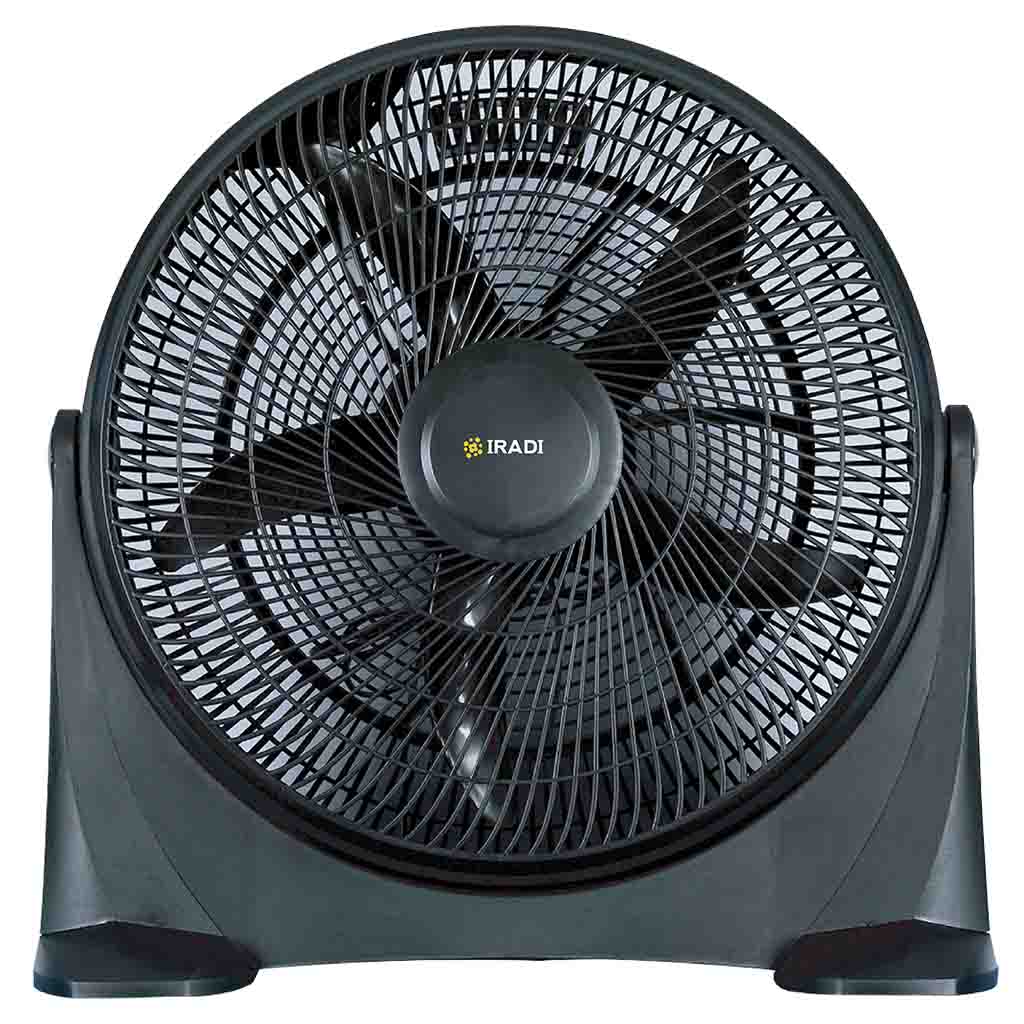 VENTILADOR PISO 20" 90W NEGRO IRADI