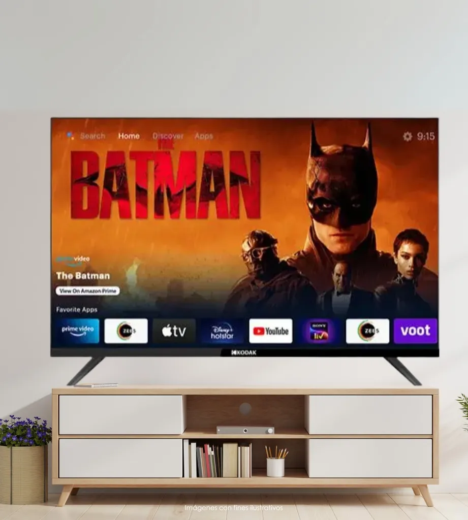 Kodak televisor uhd 55"  google tv - 55SVA1003BT