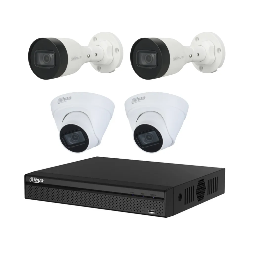 [DTF-DH00020] Dahua kit camaras 4Ch NVR - 1.0.01.04.37133-0002