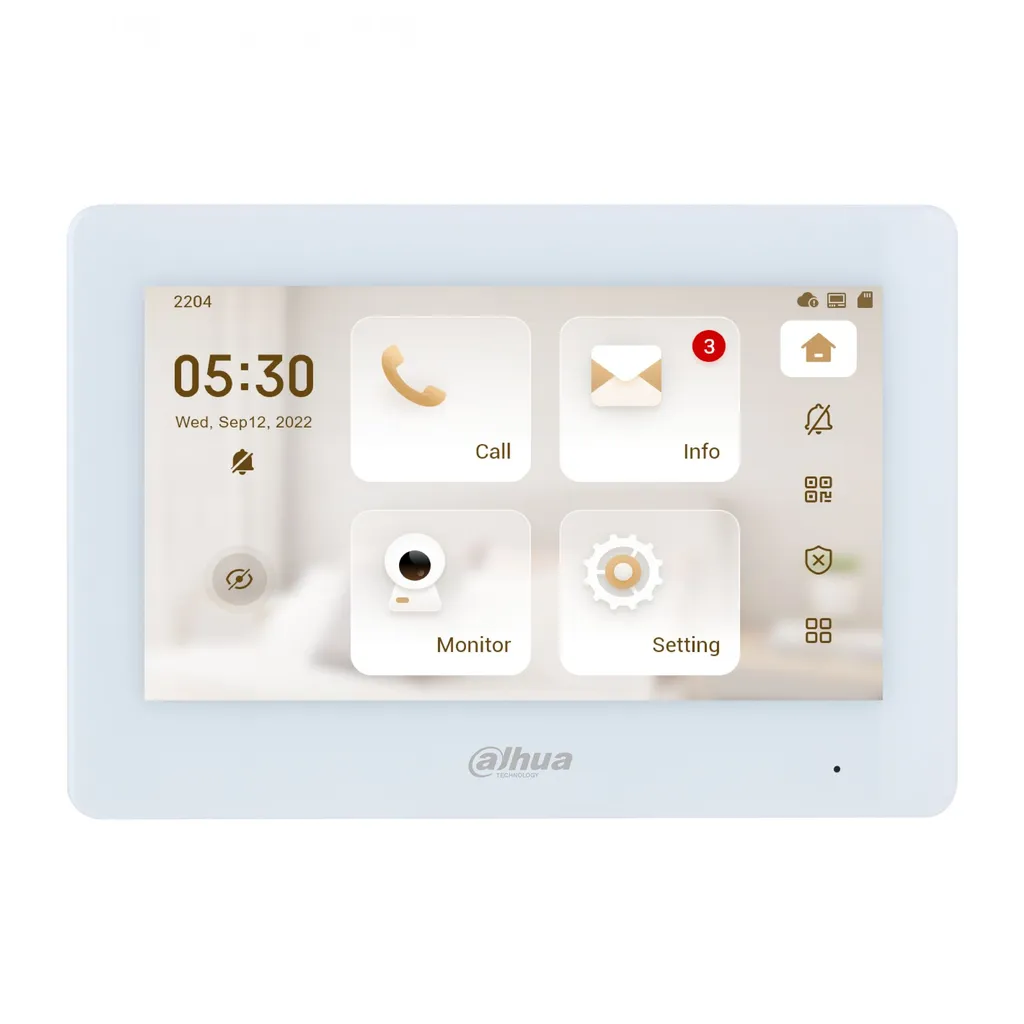 [DTF-DH00031] Dahua monitor interior wi-fi tactil de 6 canales -DHI-VTH5421HW-W-  1.0.01.15.11992