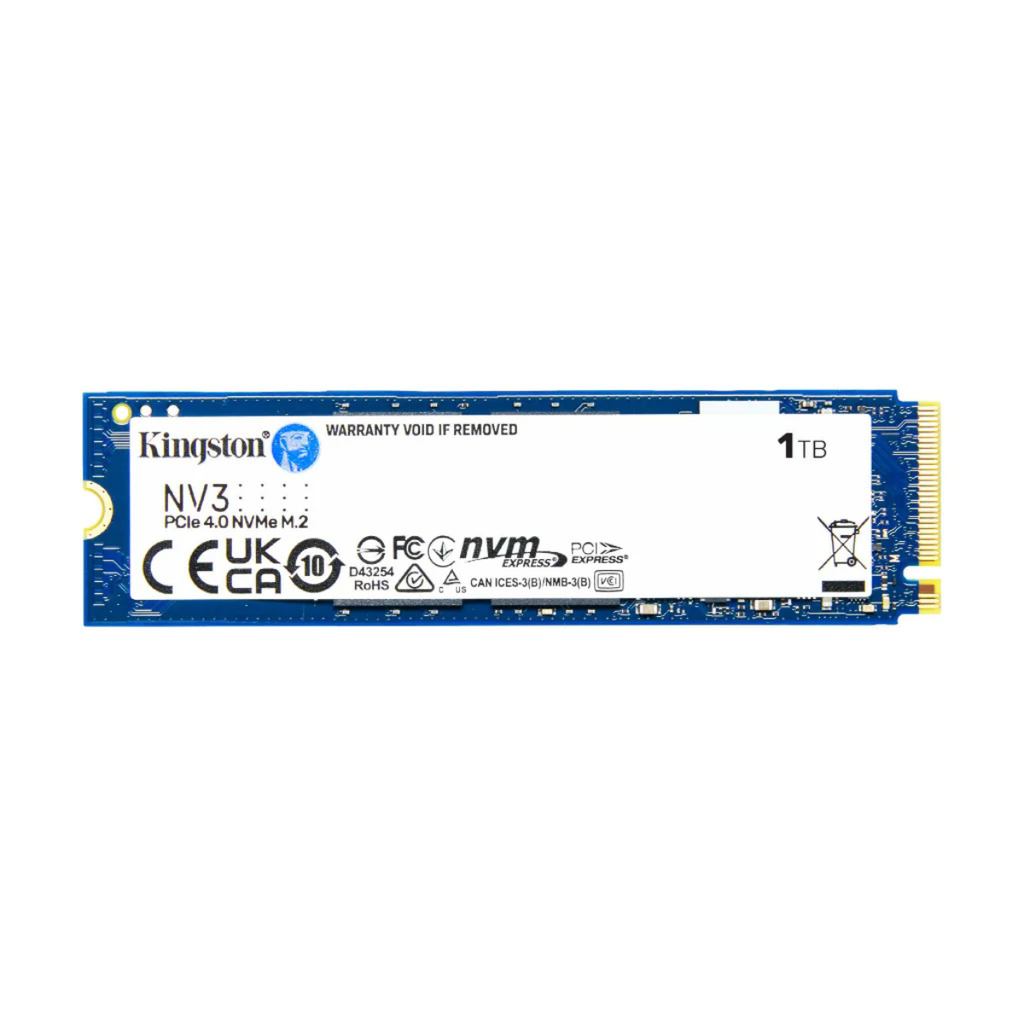 Kingston estado solido NV3 PCIe 4.0 NVMe SSD - SNV3S/1000G