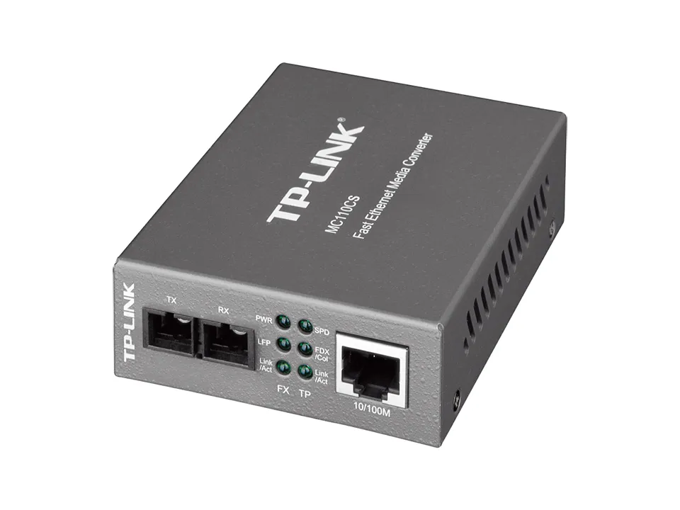 TP-Link conversor de medios monomodo a 10/100 mbps - MC110CS