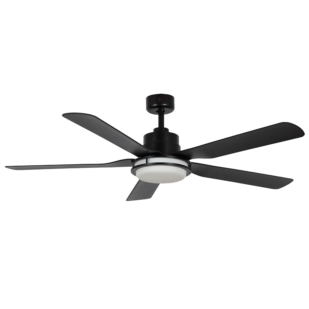 VENTILADOR GRUS NEGRO 5 ASP. 56" WESTINGHOUSE