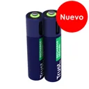 Trust pilas AAA recargables en USB-C azul - 25585