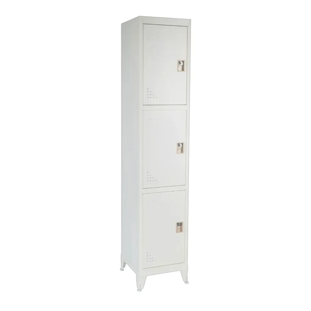 Locker metálico de 3 puertas