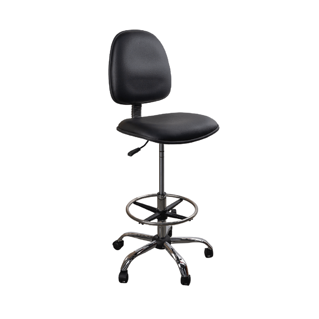 Silla cajero en vinil 