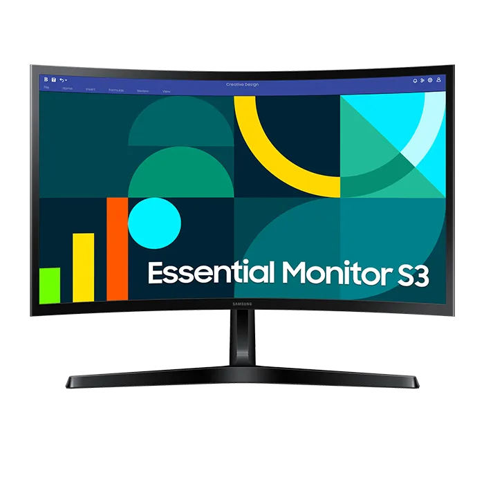 Samsung monitor 27" curvo  100hz LS27D366GANXZA