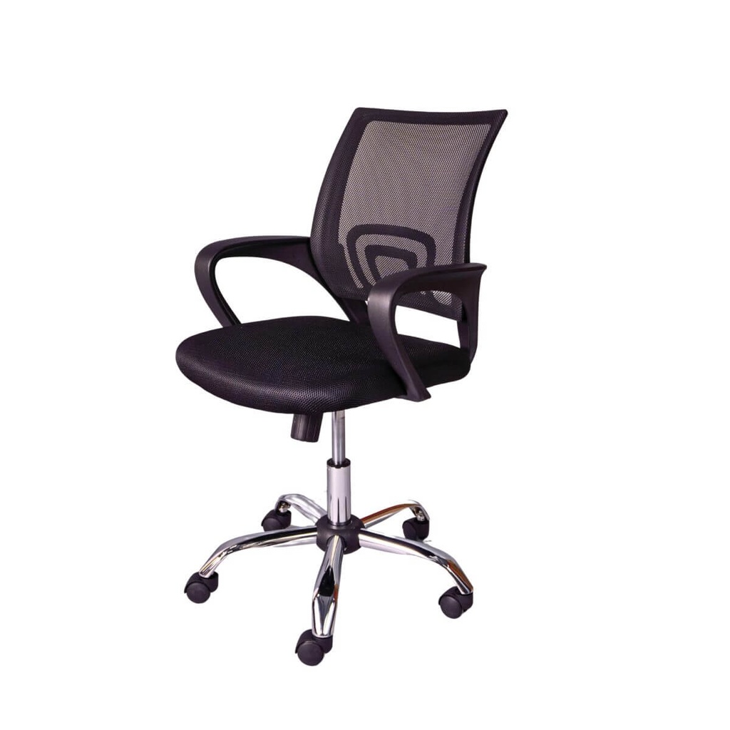 [MSO-SI-304] Silla semi ejecutiva en malla negra 