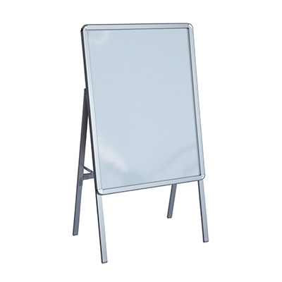 Pizarra acrílica con soporte 