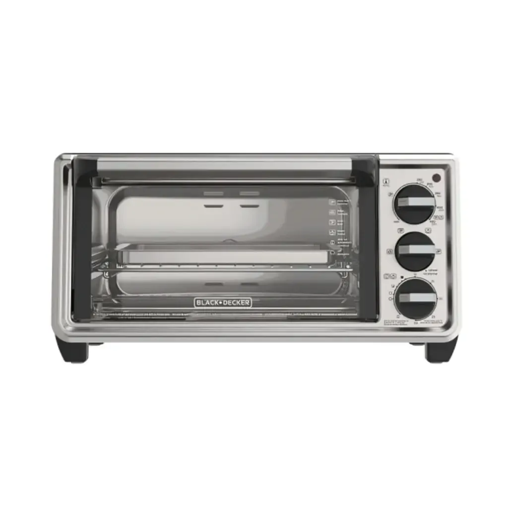 [DTF-BD00481] Black+Decker Horno tostador de 4 rebanadas convección natural, TO4130-0SDLA