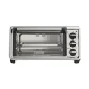 Black+Decker Horno tostador de 4 rebanadas convección natural, TO4130-0SDLA