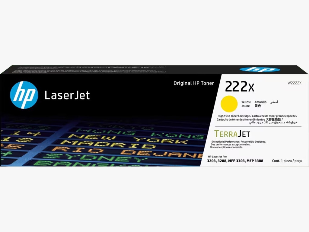 [DTF-HP02331] HP toner amarillo 222X W2222X
