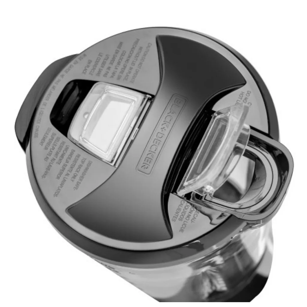[DTF-BD00332] Black + Decker Repuesto jarra vidrio licuadora Tricuadora, Cyclone, Pulverix, Fusion Blade, silenciosa BL1650-04LA