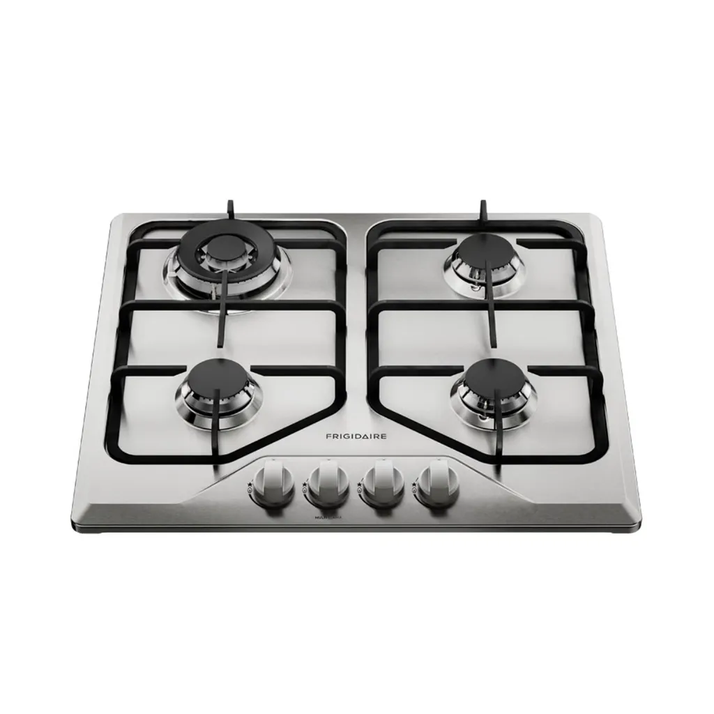 [DTF-FG00126] Frigidaire plantilla de gas 24" vidrio empotrable 4 quemadores FTGY24R0EMS