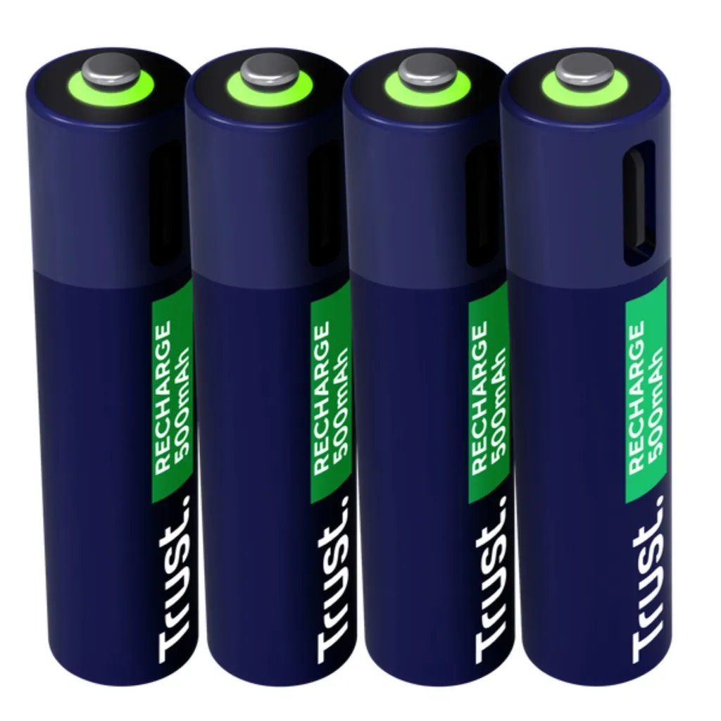[DTF-TR00174] Trust pilas AAA recargables en USB-C 4 pack - 25671