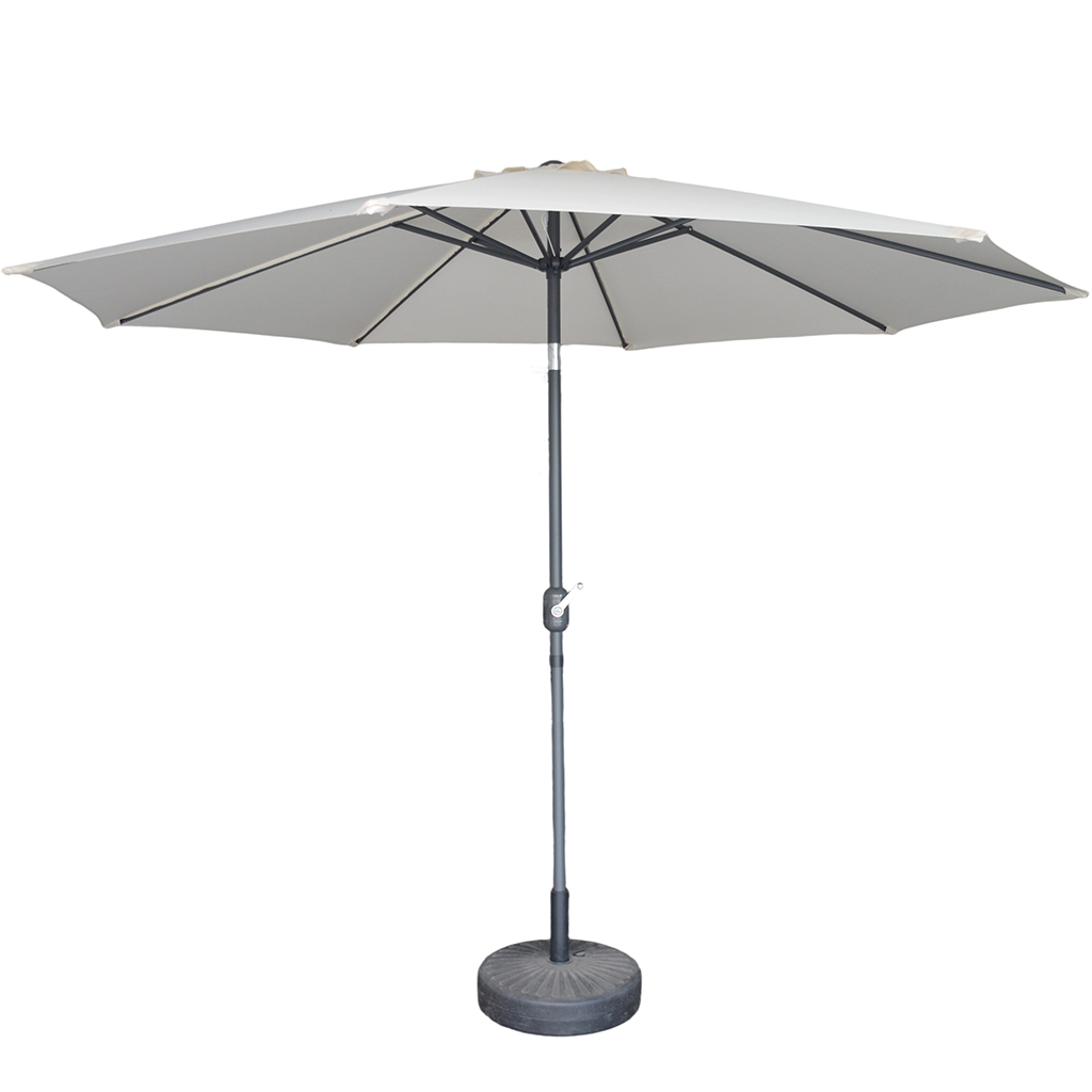 SOMBRILLA 300CM METAL BEIGE