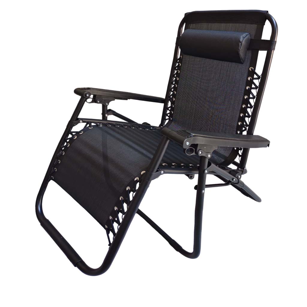 SILLA CERO GRAVEDAD NEGRA