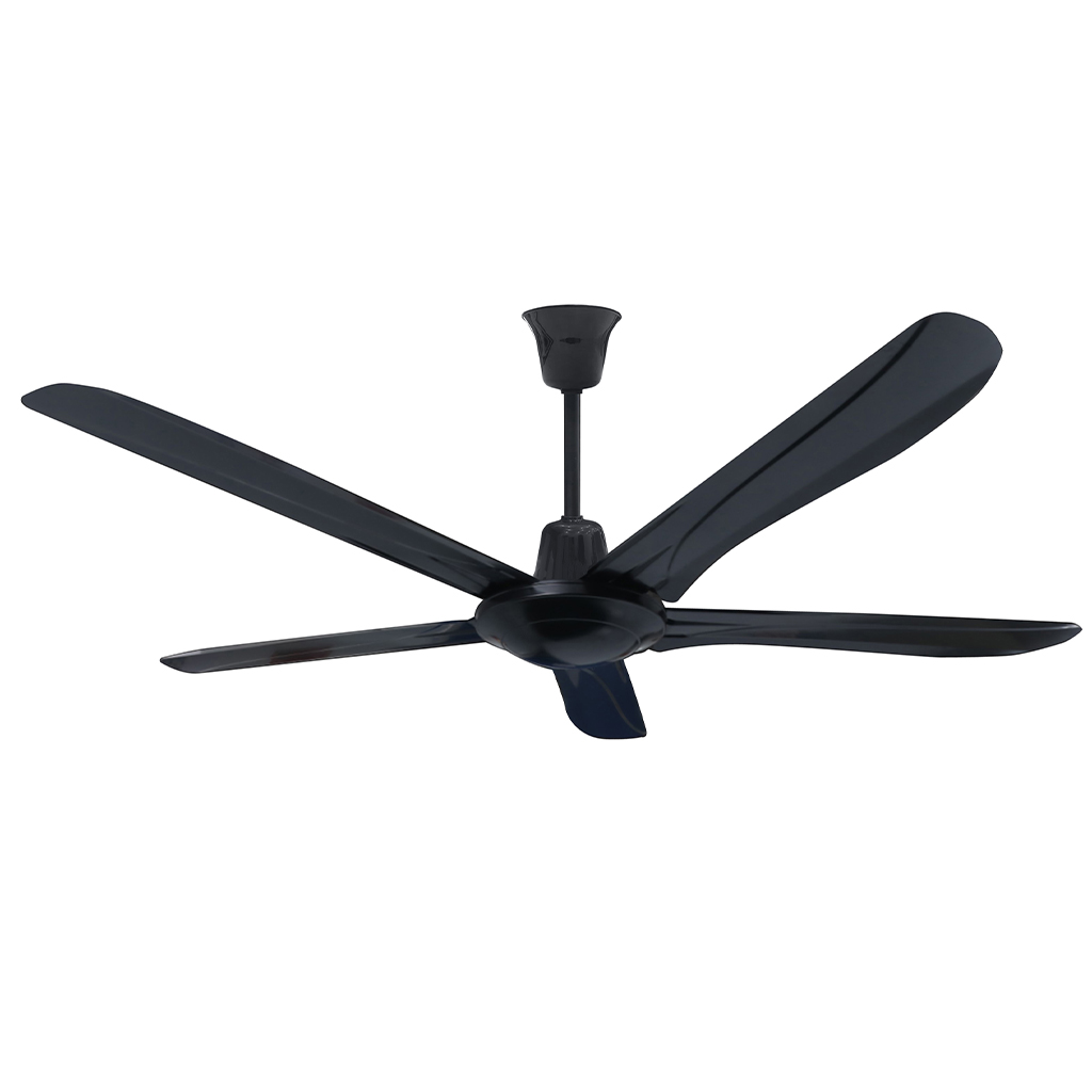 VENTILADOR INDUSTRIAL 95W NEGRO 5 ASPAS 56" IRADI