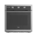 Midea horno empotrable 24" gas electrico color silver  MG024BI1KEDB