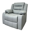 Sofá reclinable en vinilo