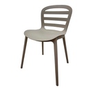 Silla Plástica Taupe