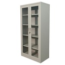 ARMARIO 2 PUERTAS C/VIDRIO BEIGE