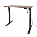MESA CON AJUSTE DE ALTURA CON CONTROLADOR 120CMX60CMX72-117CM NEGRA