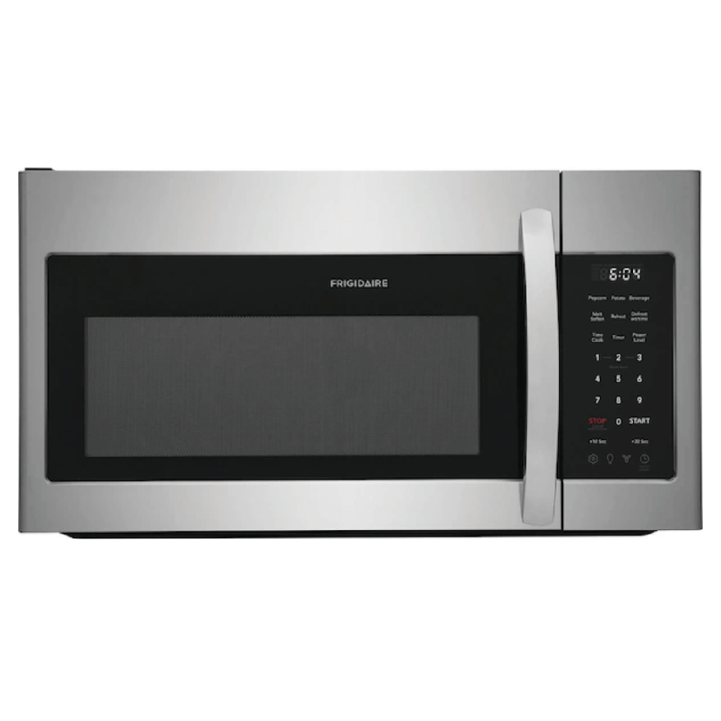 [DTF-FG00147] Frigidaire Microondas  de 1.8 pies cúbicos sobre la estufa FMOS1846BS