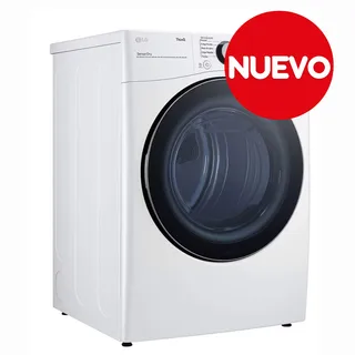 LG Secadora Eléctrica 22 kg color Blanco DF22WV2RE