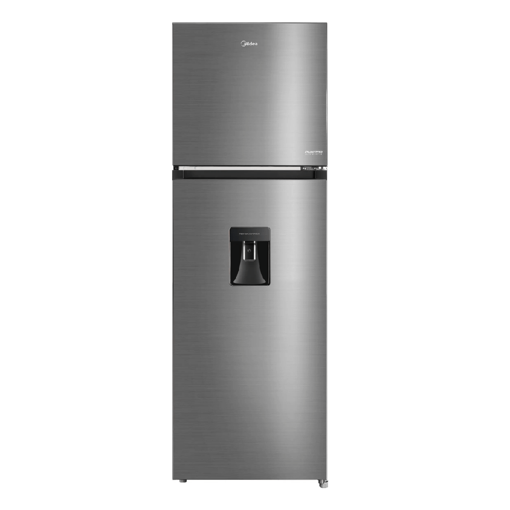 Midea refrigerador top mount 10 pc  Lake silver MDRT385MTM46WD