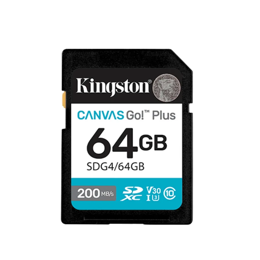 [DTF-KS00238] Kingston tarjeta de memoria sd canvas go plus-SDG4/64GB