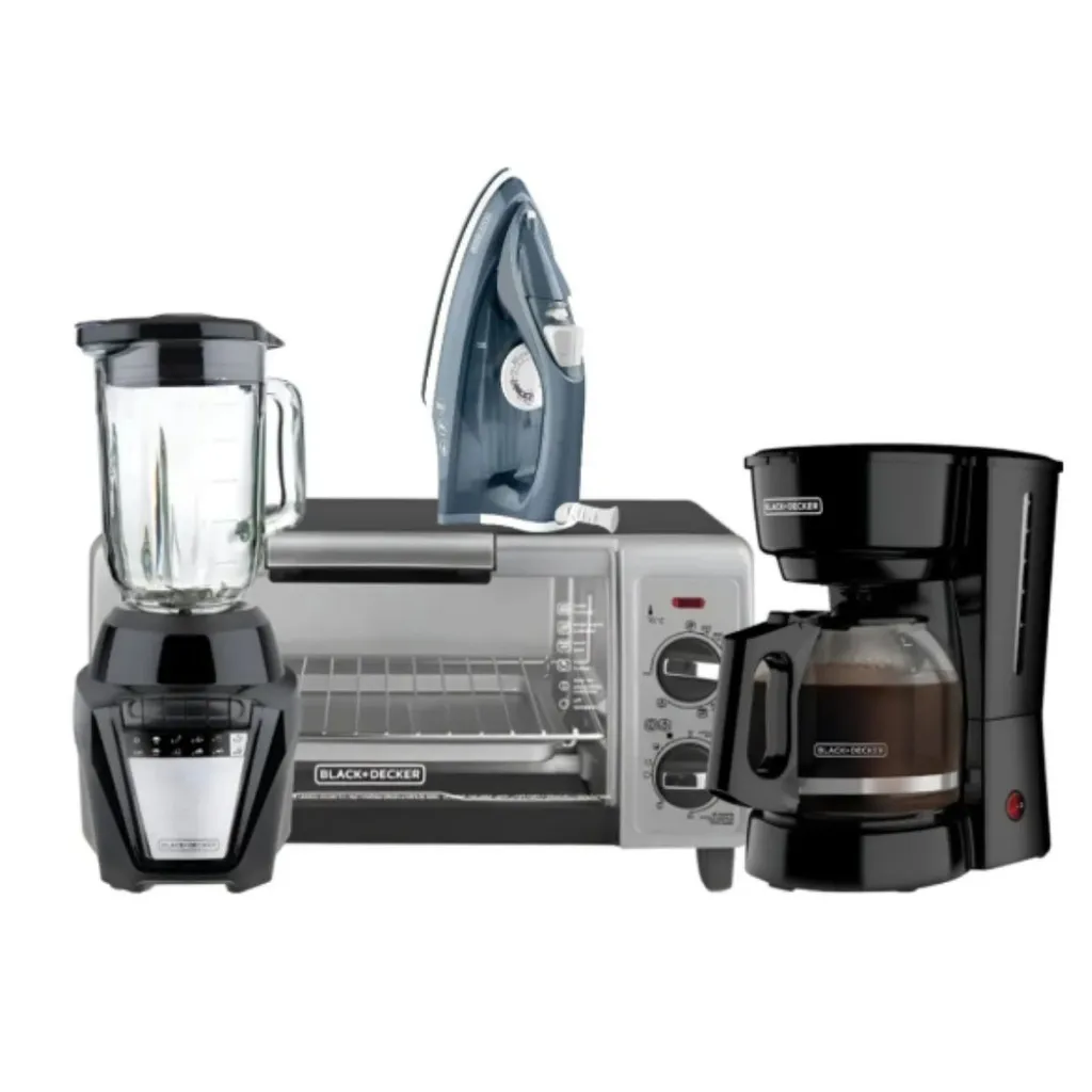 [DTF-BD00489] Black + Decker combo plancha + horno tostador+licuadora+cafetera - CBBD1747