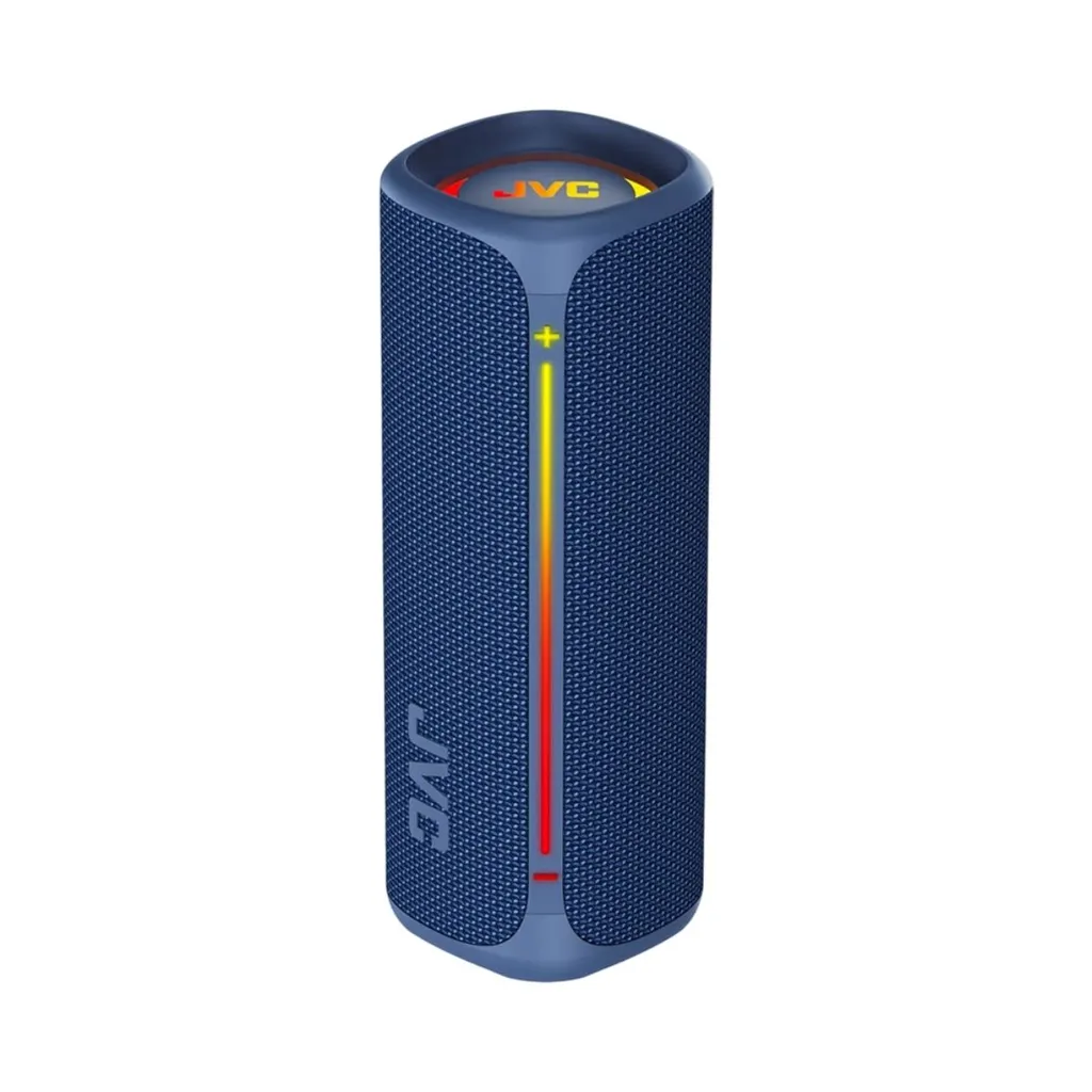 JVC audio portable bluetooth 5.4 45W 20W RMS / Bluetooth luces de ambiente color azul - XS-KY3115A