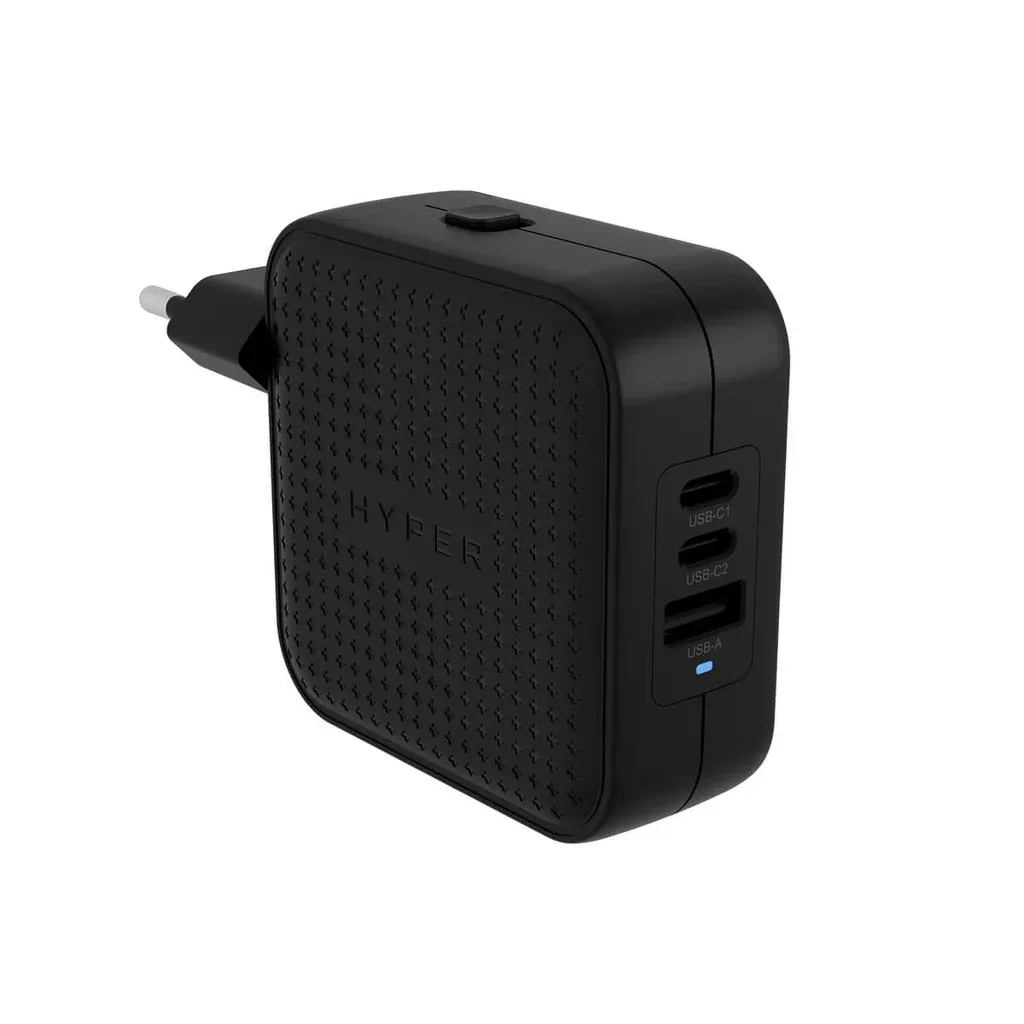Targus Hyper juice cargador global 70W USB-C GaN en negro - HJ1003BKWWGL