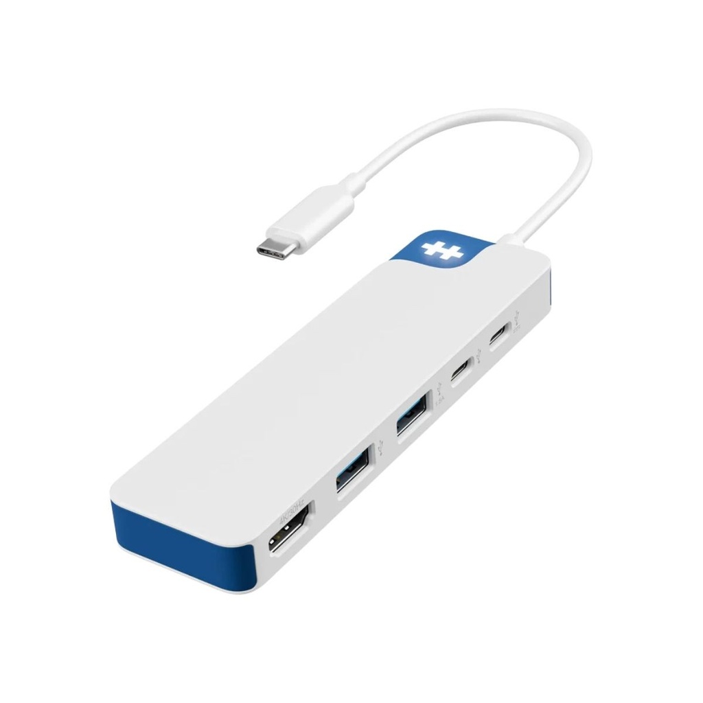 Targus hub hyper flex 5 puertost USB-C en blanco - HD4101BUGL