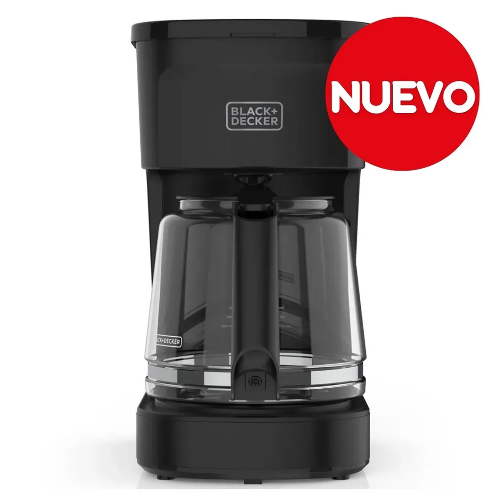 [DTF-BD00511] Black + Decker cafetera 12 tazas switch negro mate - CM0021-0BDLA