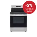 LG Cocina Eléctrica 30" color Plateado LREL6321S