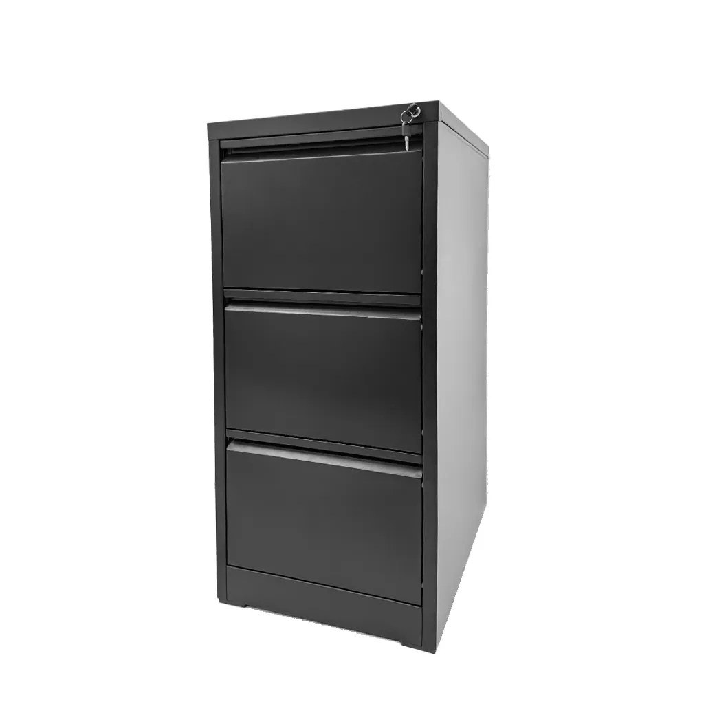 [TK-ARM-14] Archivero 3 gavetas negro