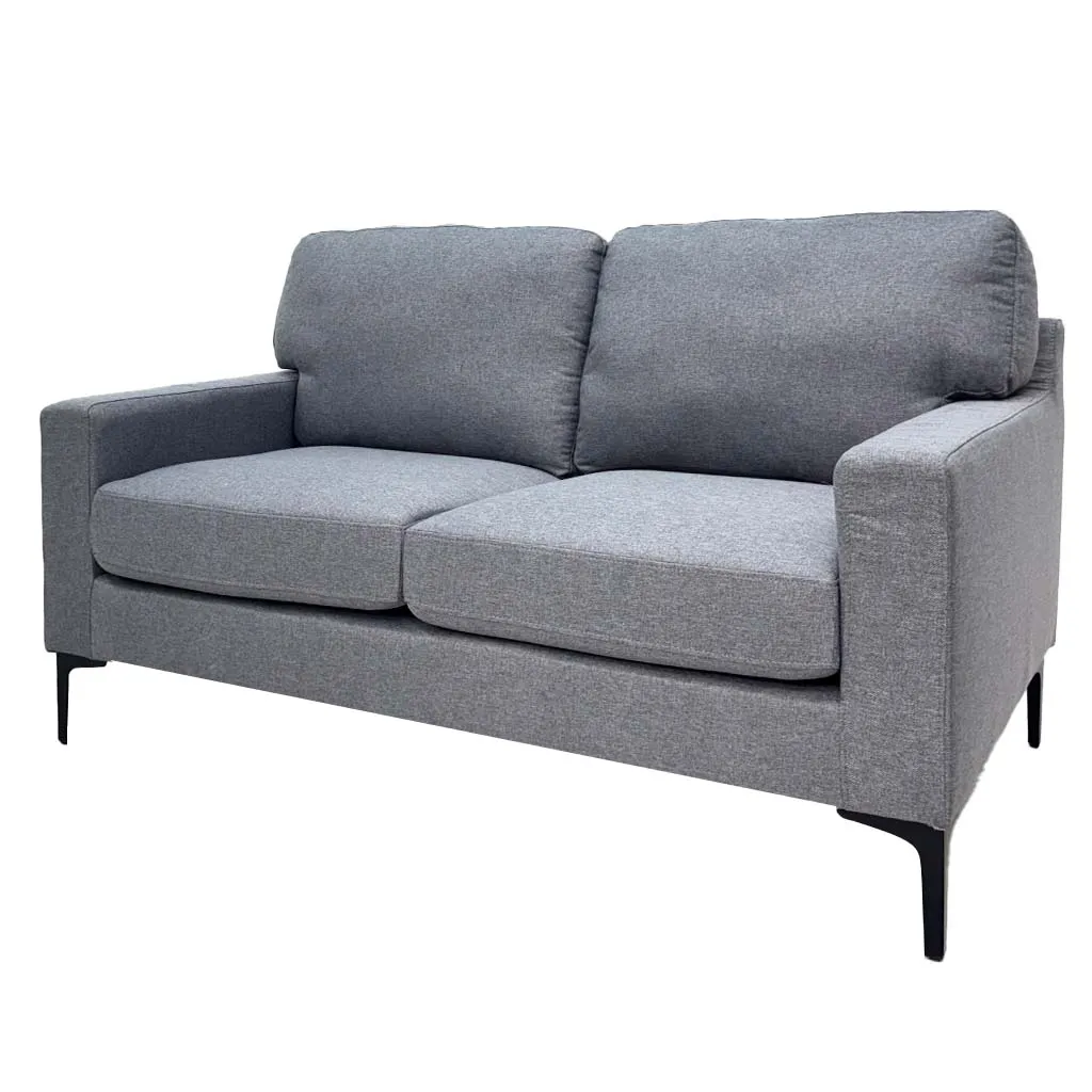 SOFA DOBLE LINO GRIS CLARO